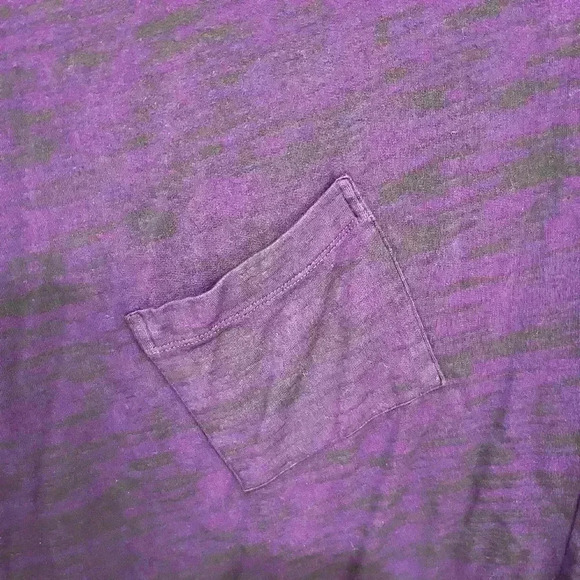 Bryn Walker Knit Dress Dolman Sleeve  Purple Lagenlook top large - Picture 6 of 6